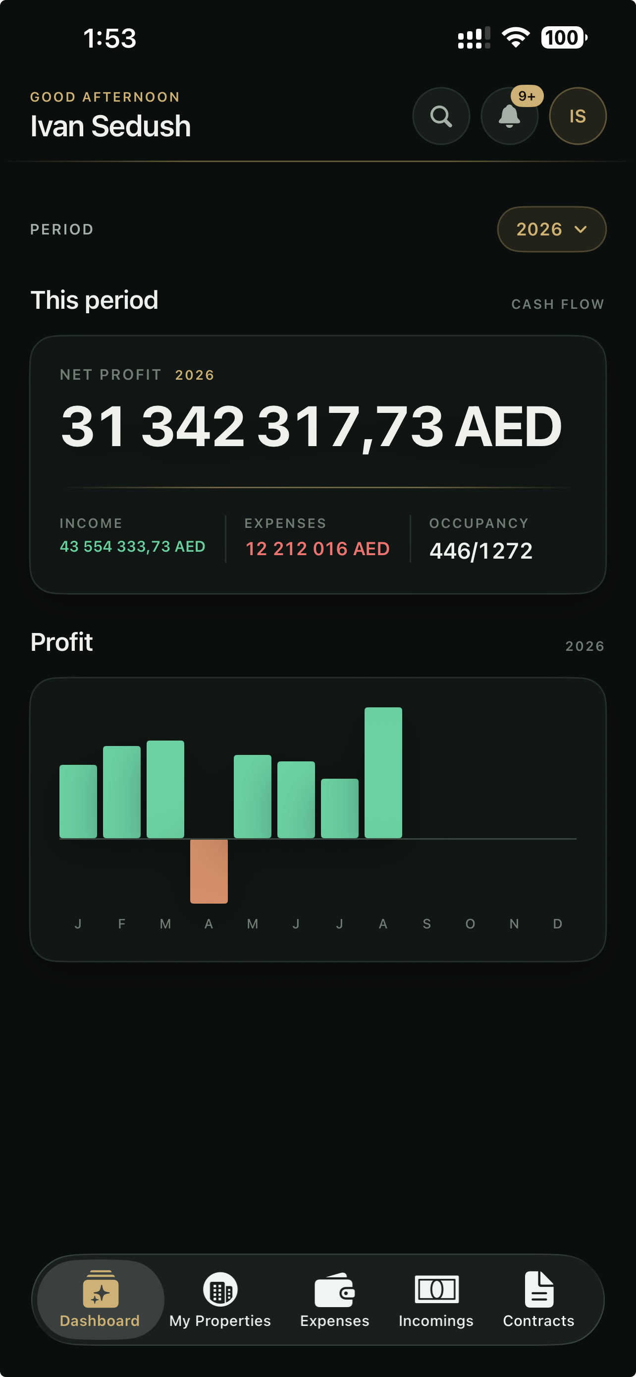 UAESY mobile property management experience